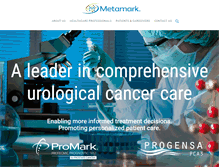 Tablet Screenshot of metamarkgenetics.com